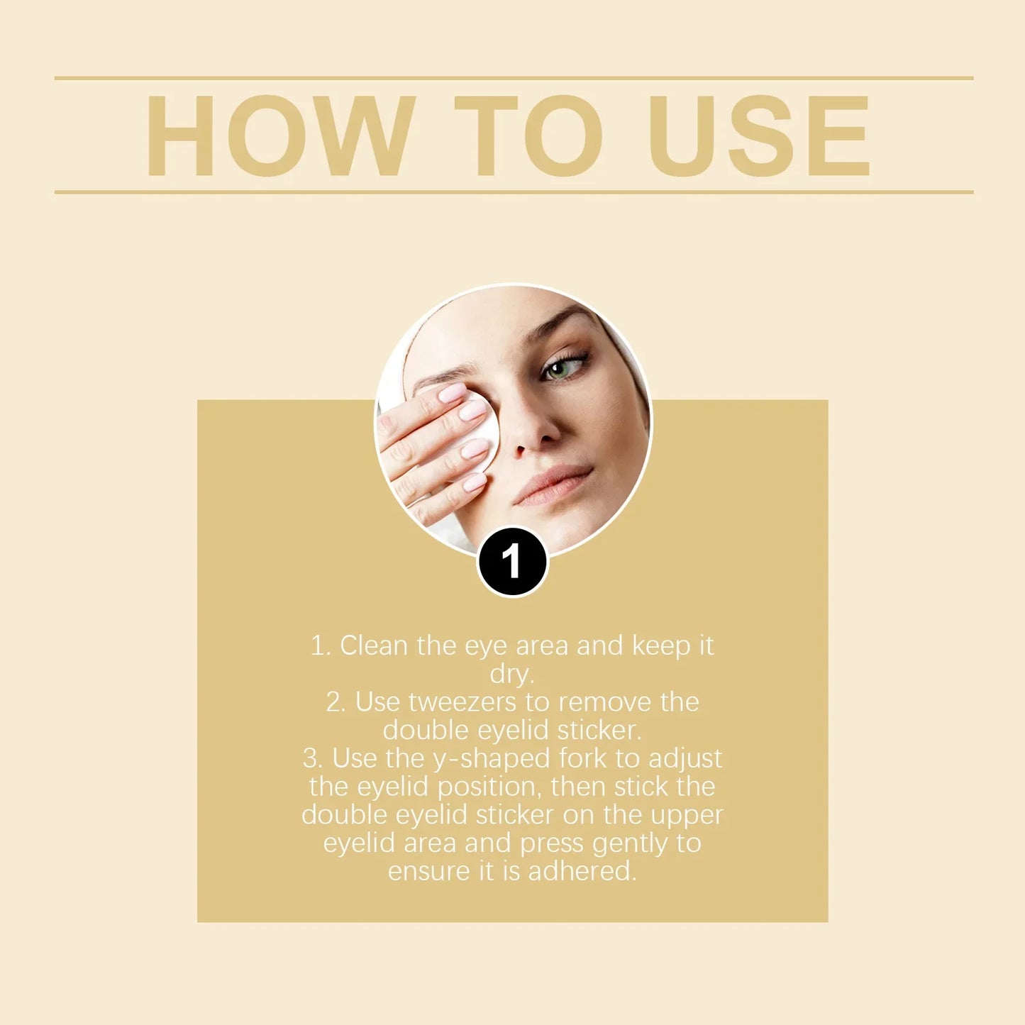 480pcs Invisible Eyelid Tape – Instant Eye Lift Strips