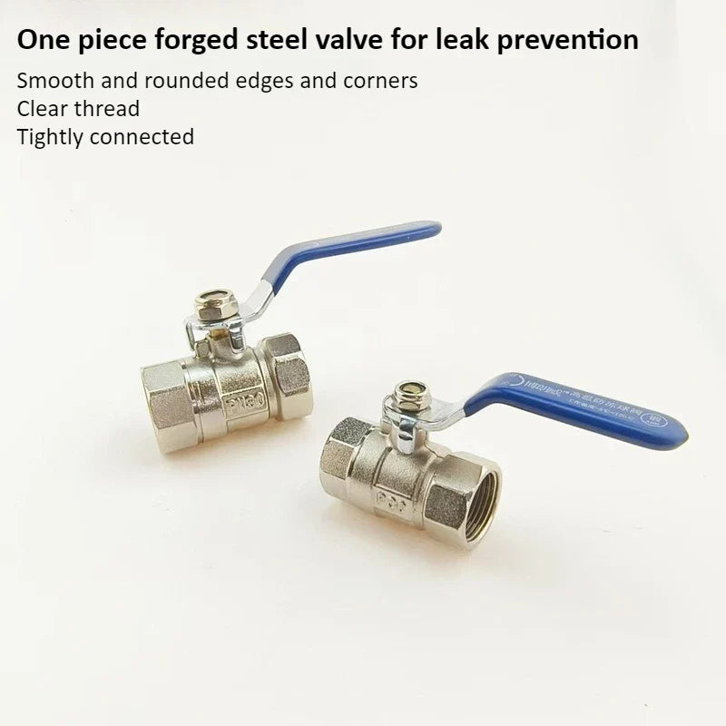 Stainless Steel BSPT Ball Valve 1/2" to 2" | Water Gas Oil