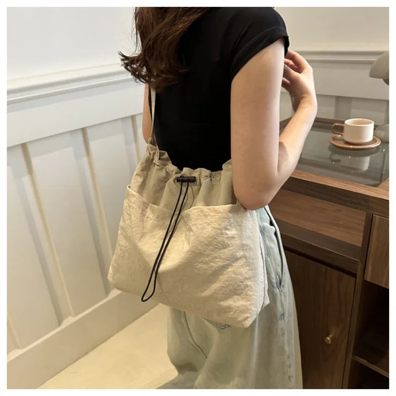 Large Capacity Women's Lightweight Tote Shoulder Crossbody Bag