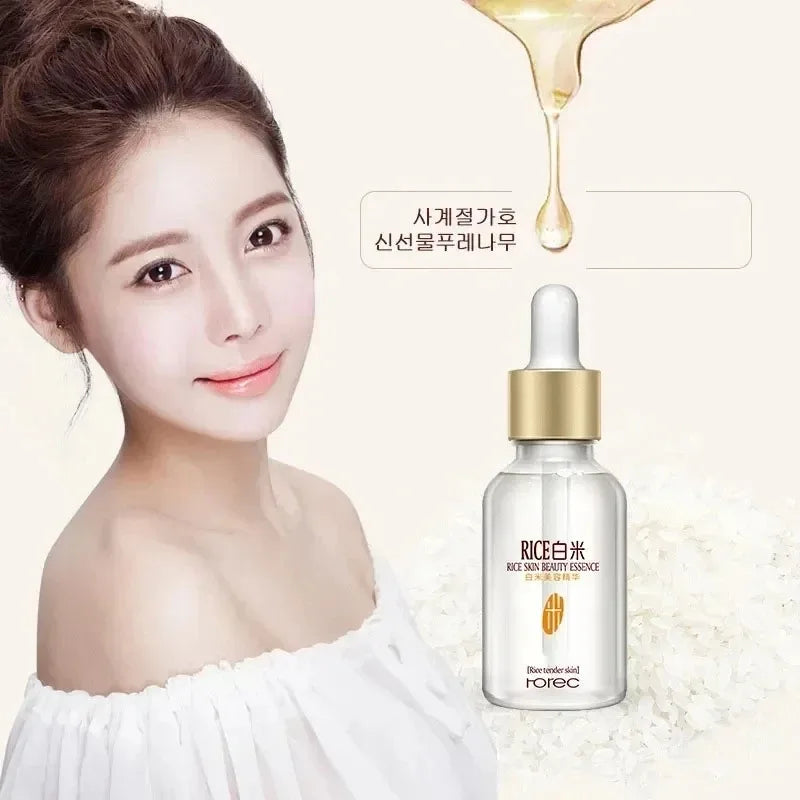 White Rice Face Serum – Pore Shrinking & Brightening Peaceful Pleasures Health and Wellness