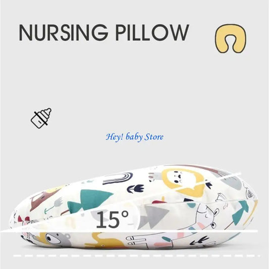 Cotton Nursing Pillow for Breastfeeding & Baby Feeding Baby Nursing Pillow Peaceful Pleasures Health and Wellness