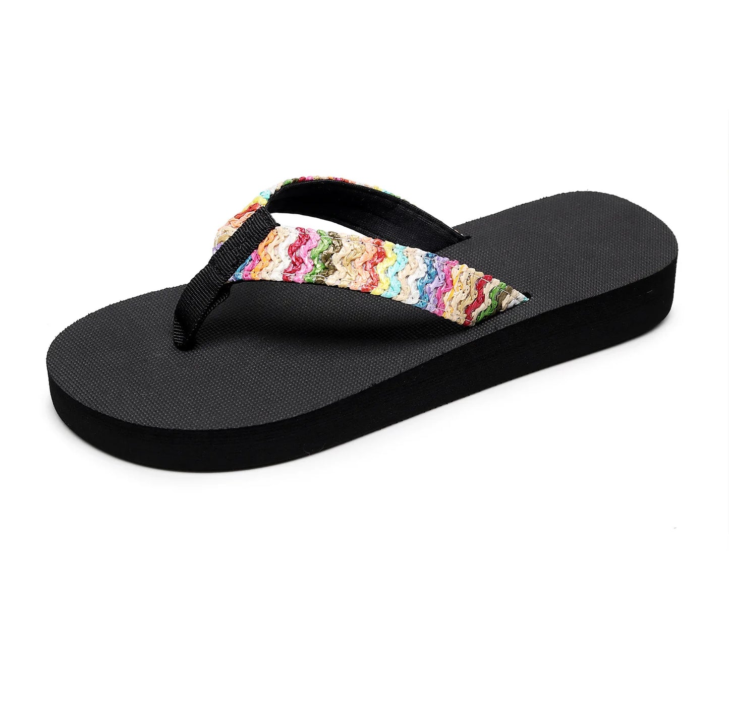 Women's Flat Flip Flop Sandals – Beach & Travel Slides