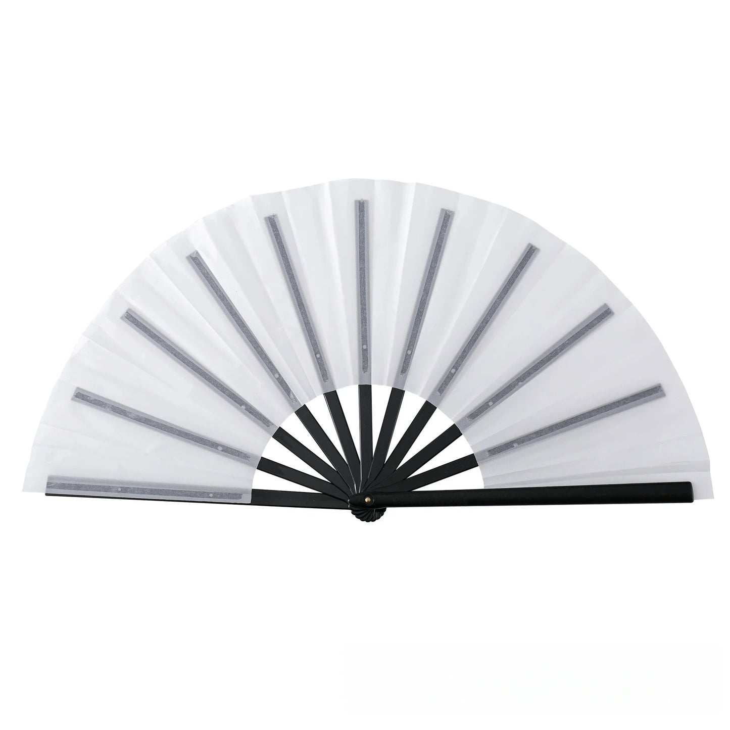 Large Holographic Folding Hand Fan | Line Dancing Clap Fan