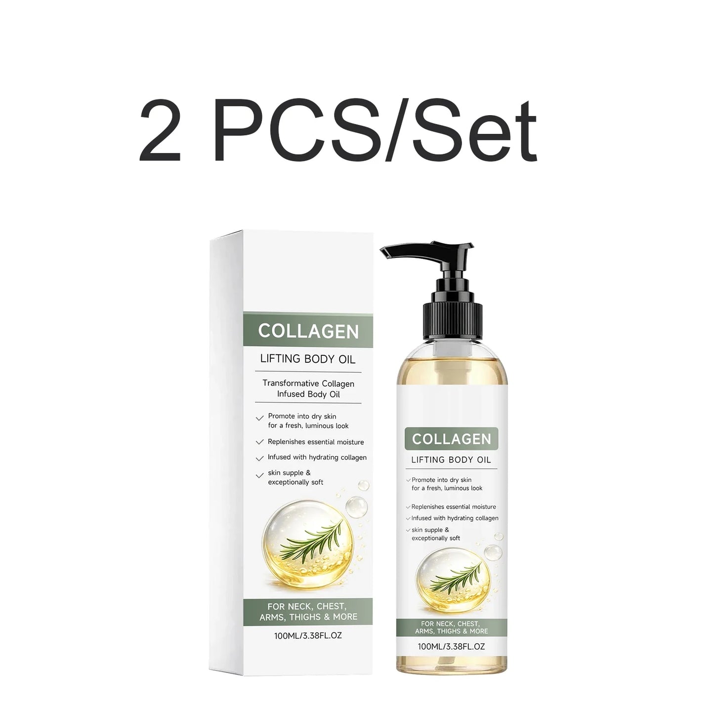 Collagen Body Oil – Firming, Hydrating & Non-Greasy 100ml