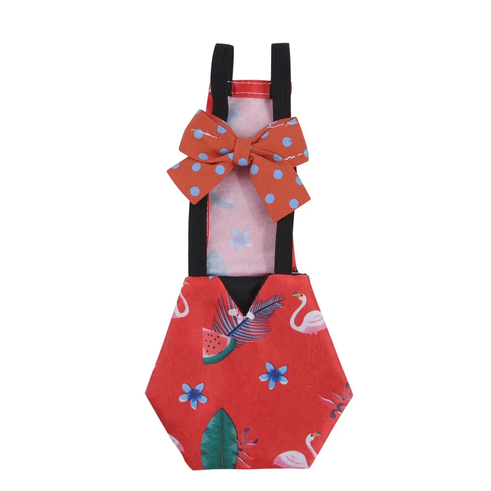 Adjustable Washable Poultry Diaper – Chicken Duck Goose
