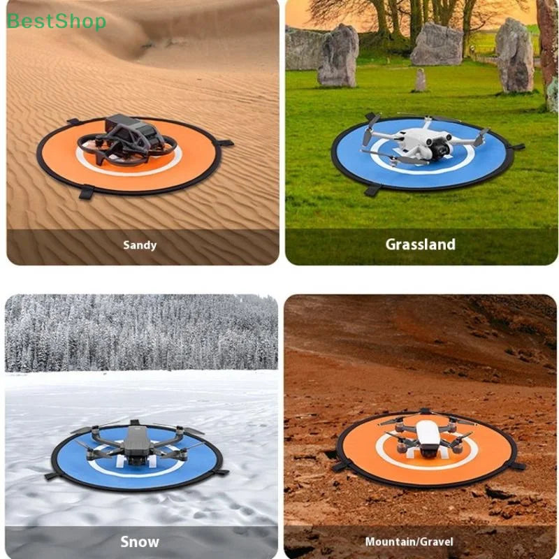 Universal Foldable Drone Landing Pad – Oxford Cloth Mat for DJI