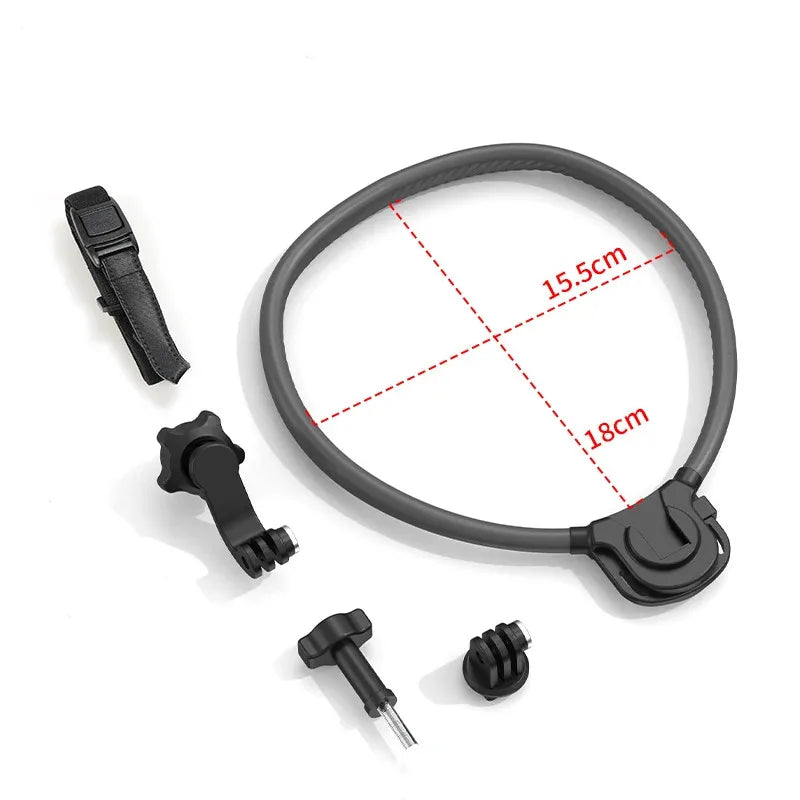 Magnetic Silicone Neck Mount for DJI Action Camera & Phone