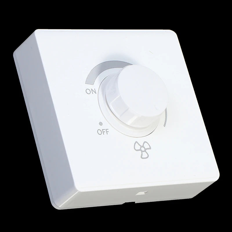 220V 10A 86 Type Ceiling Fan Adjustment Stepless Speed Controller Wall Switch Peaceful Pleasures Health and Wellness