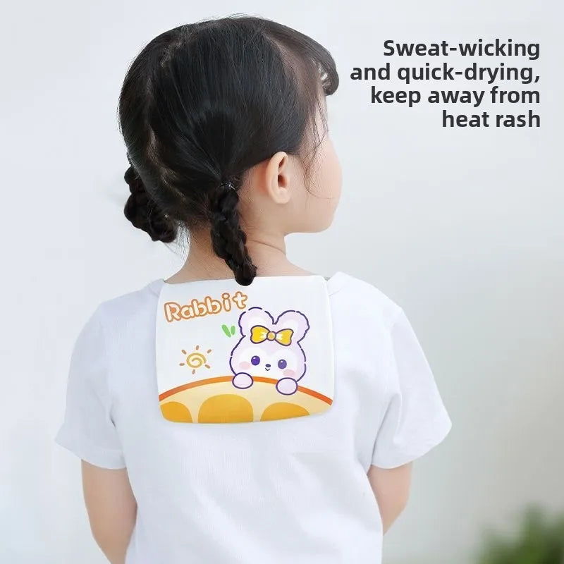 Four season pure cotton baby children's sweat absorbing towel kindergarten baby cushion back towel boys and girls' sweat towel Peaceful Pleasures Health and Wellness