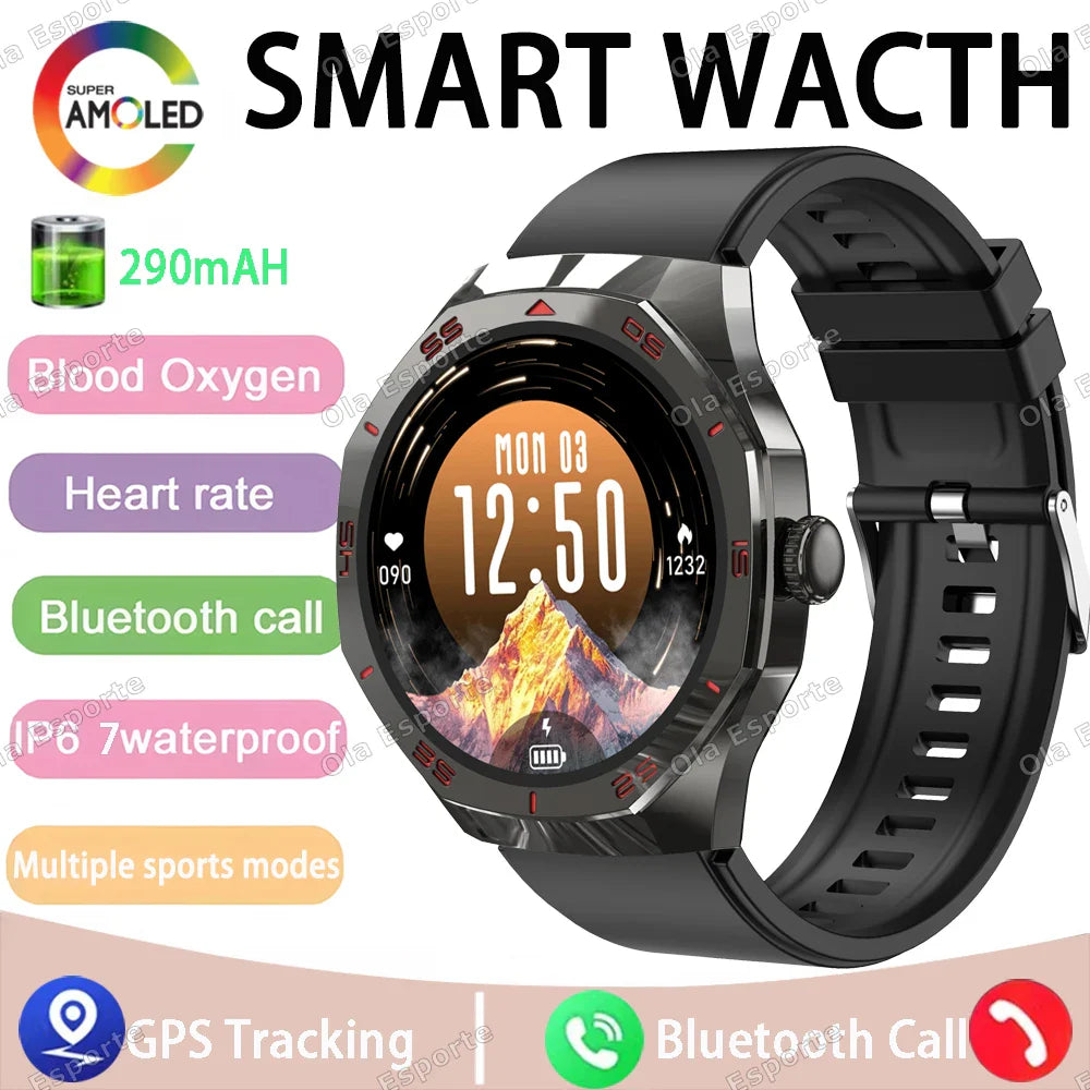 Ola Esporte 2025 Smart Watch – Bluetooth Call, Heart Rate & Fitness