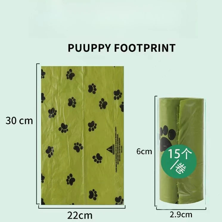 Portable Pet Waste Bag Dispenser – Eco Biodegradable Bags