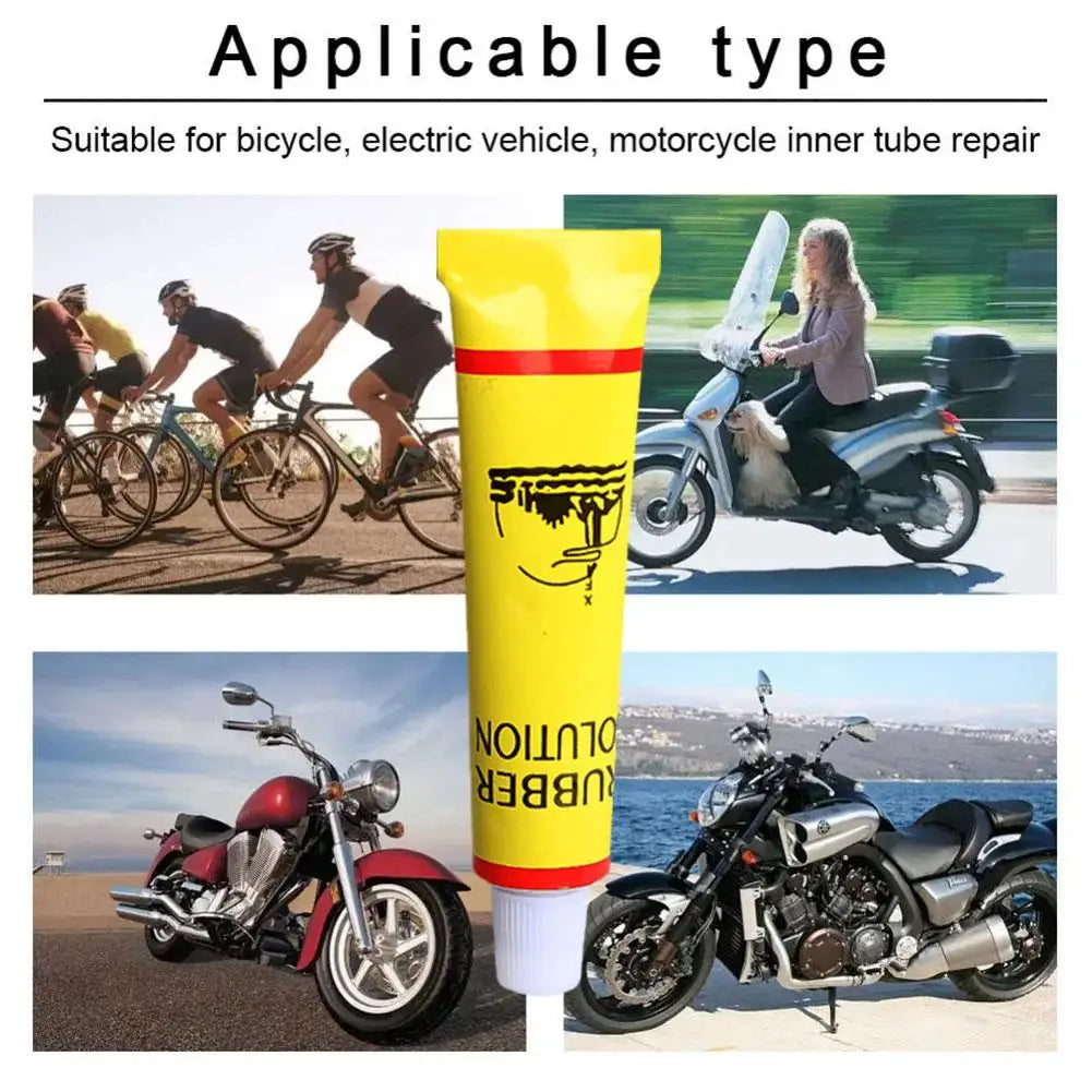 Tire Puncture Repair Glue for Bikes and Cars Peaceful Pleasures Health and Wellness