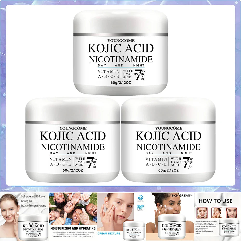 Kojic Acid & Collagen Face Cream – Brightening & Firming