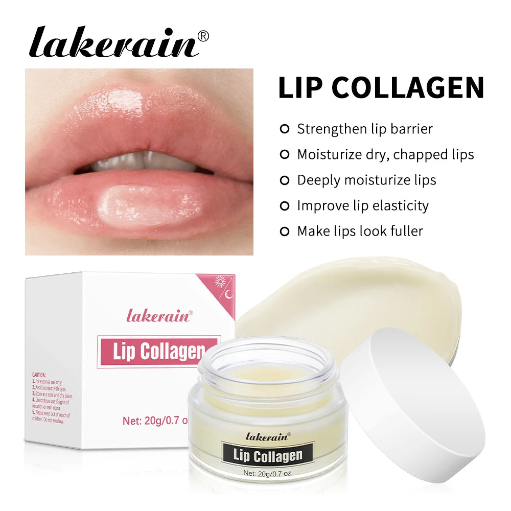 Lip Deep Care Set Collagen Lip Mask, Plumping Serum, Peel-off Lip Balm Long Lasting Moisturising Perfect Lip Makeup Pre Plan Peaceful Pleasures Health and Wellness