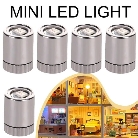 10-Pack Miniature LED Lights for Dollhouse & DIY Crafts Miniature Craft Lights Peaceful Pleasures Health and Wellness