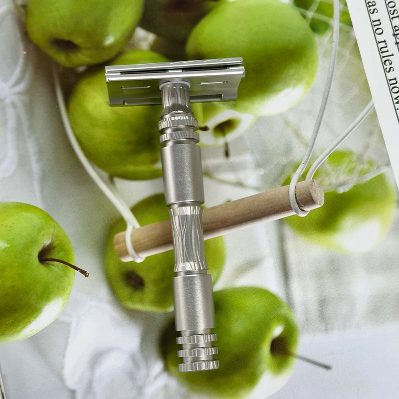 2026 Yaqi New Arrival！Ghost Safety Razor 316 Stainless Steel Smooth Shaving Comfortable Experience Designed Razor Peaceful Pleasures Health and Wellness