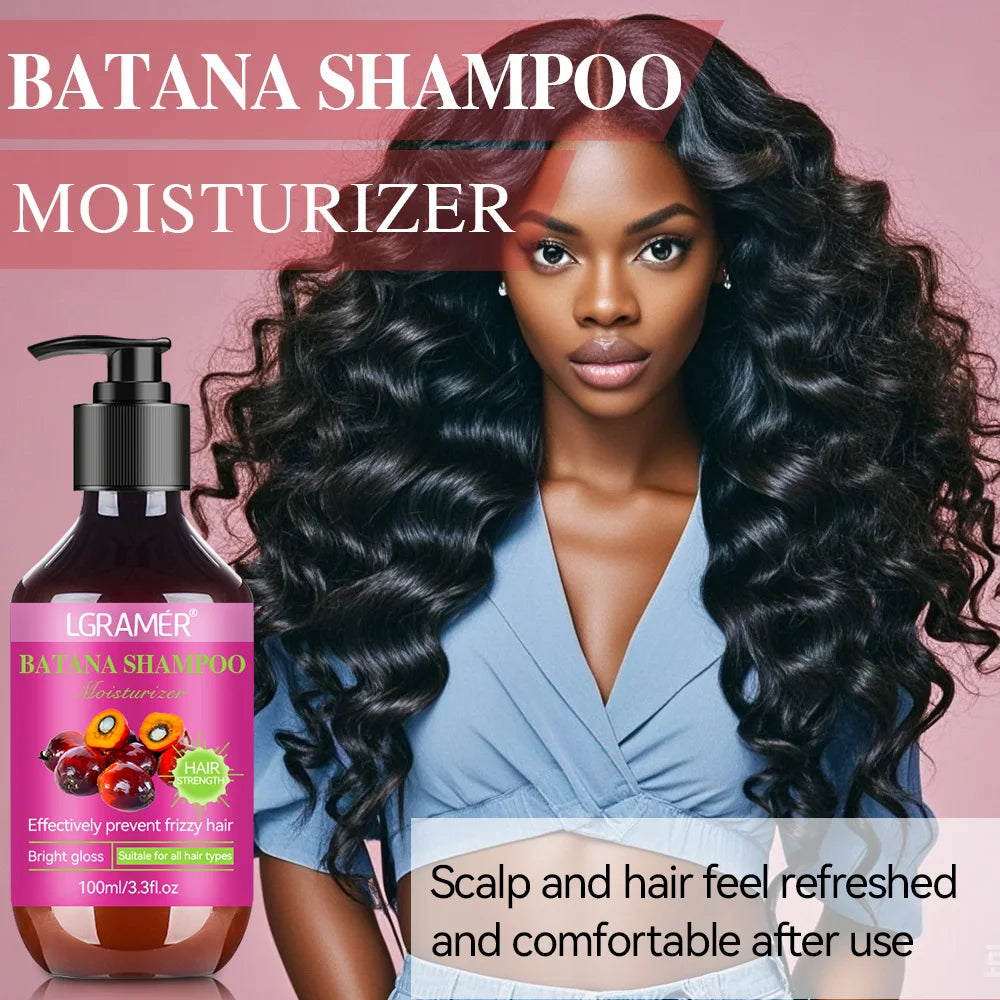 Batana Shampoo – Oil Control, Dandruff Relief & Hair Strengthening Hair Care Peaceful Pleasures Health and Wellness