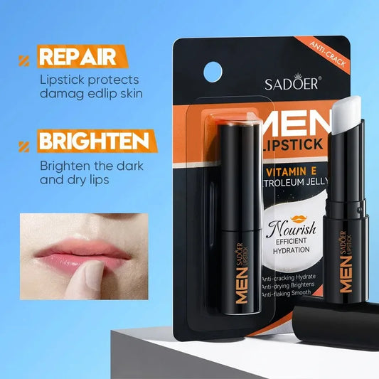 Sadoer Men's Moisturizing Lip Balm – Hydrating & Nourishing Men's Lip Balm Oasis Select
