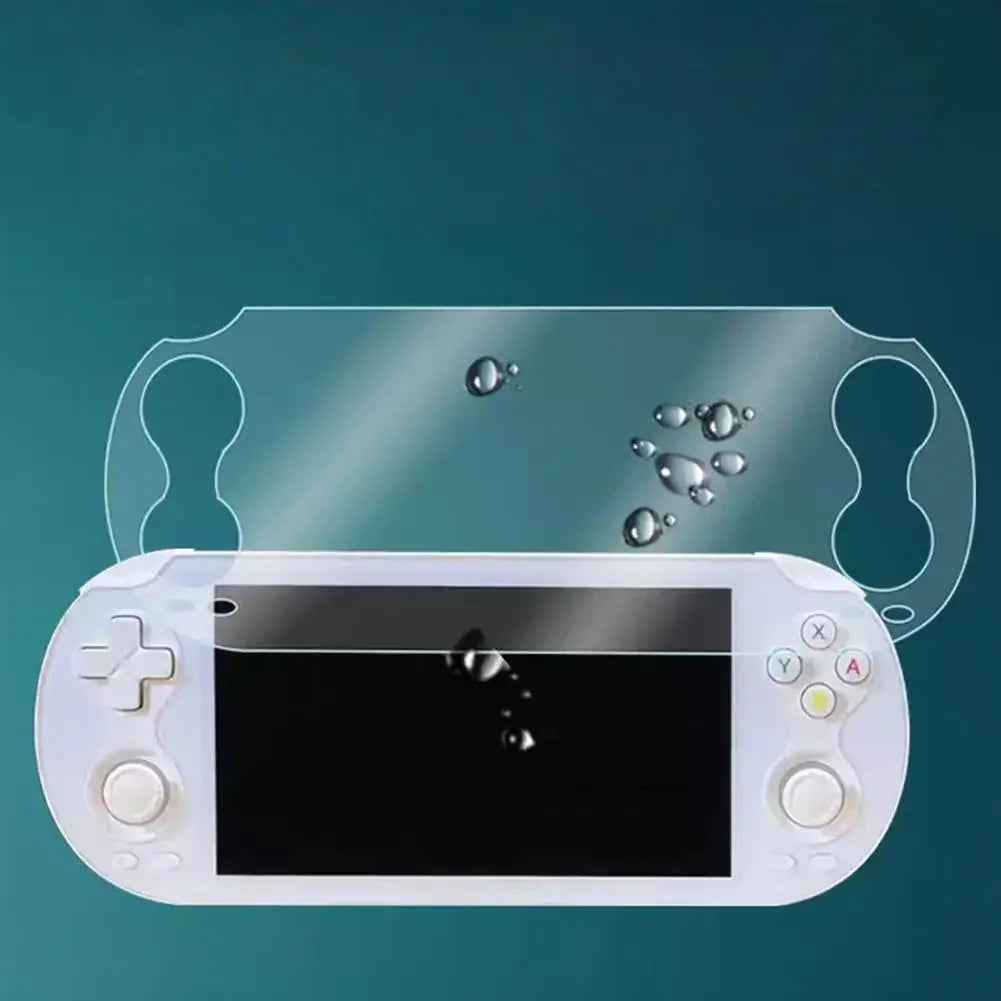 Screen Protector for Anbernic RG Vita Pro Game Console, HD Full Coverage Soft Film, Anti-Scratch Ultra Clear Screen Cover Peaceful Pleasures Health and Wellness