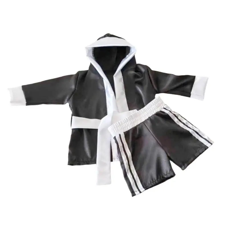 Baby Boxing Photography Outfit | Newborn Robe & Shorts 0-6M