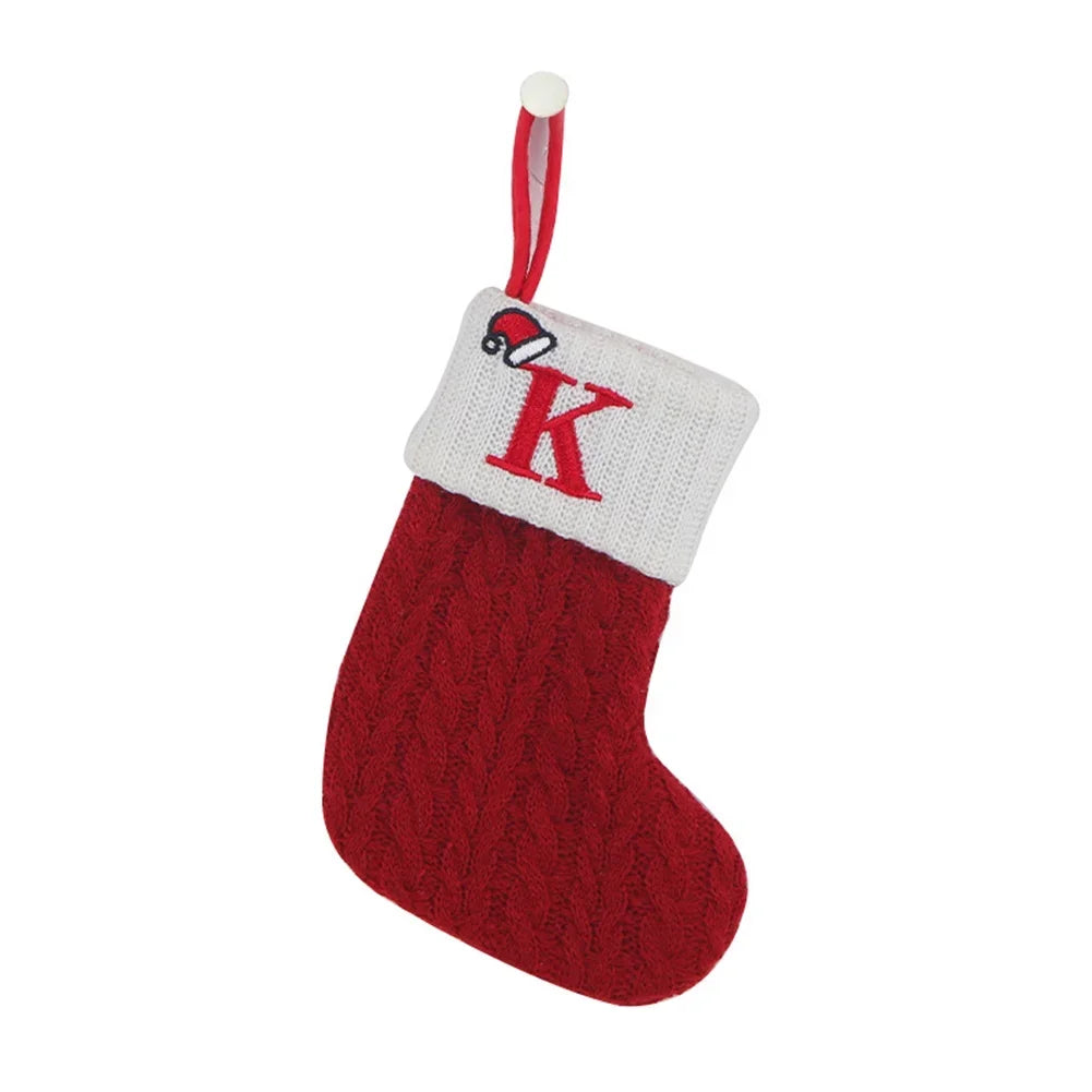 Christmas Stocking Knitted Sock – Festive Holiday Decor