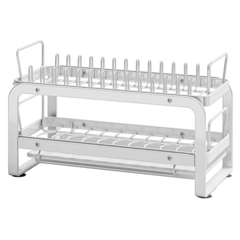 Carbon Steel Dish Drainer Rack | Kitchen Countertop Organizer
