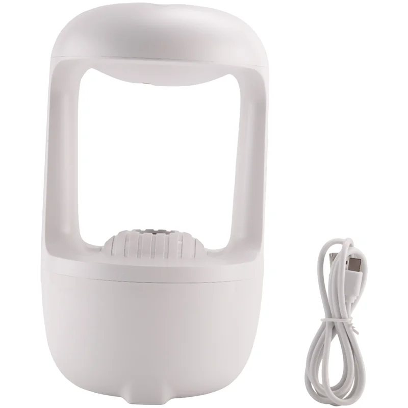 A36T-1 Piece Humidifier Household Desktop With Anti-Gravity Water Drop Rising Diffuser White New Smart Peaceful Pleasures Health and Wellness
