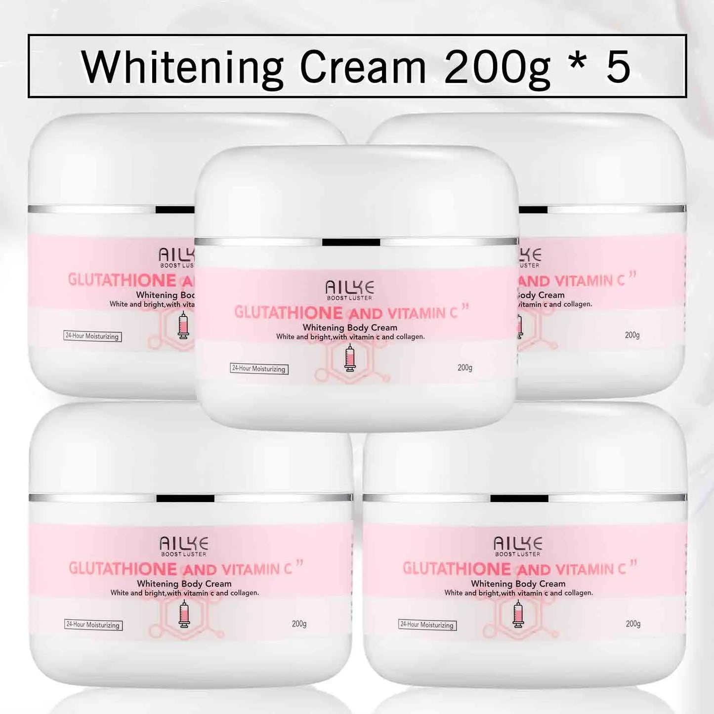 AILKE Brightening Skin Care Set – Vitamin C & Glutathione