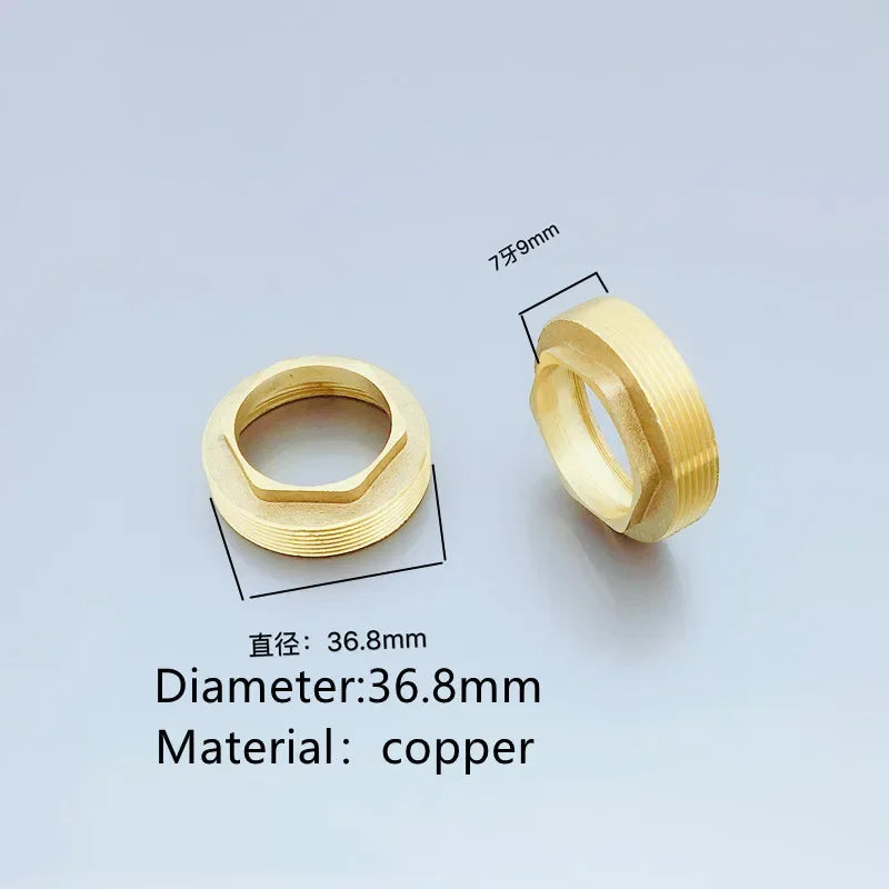 35/40mm Faucet Spool Gland Decorative Cover Cap | Kitchen & Bath