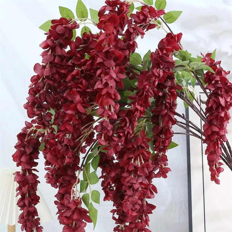 Silk Peony Artificial Flower String for Wedding & Home Decor