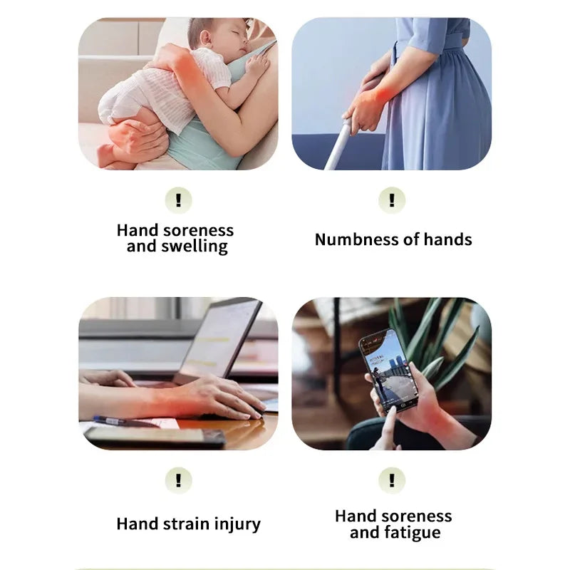 Air Compression Hand Massager Glove with Heat | Arthritis Relief