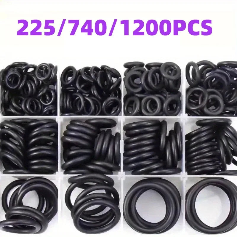 Nitrile O-Ring Set – High Pressure Rubber Sealing Repair Kit Peaceful Pleasures Health and Wellness