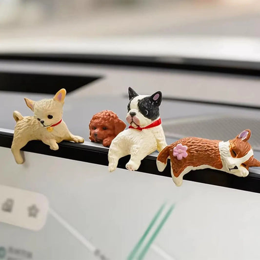 Cute Dog Figure Car Dashboard Ornament | Desk Decor Gift Dashboard Ornament Oasis Select