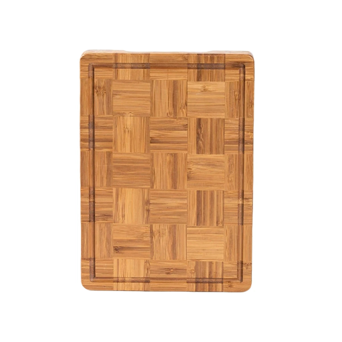 Premium Bamboo Cutting Board for Kitchen, Rectangle and Oval Design, Thick and Durable Chopping Surface for Vegetables, Meats Peaceful Pleasures Health and Wellness 25.5x18cm