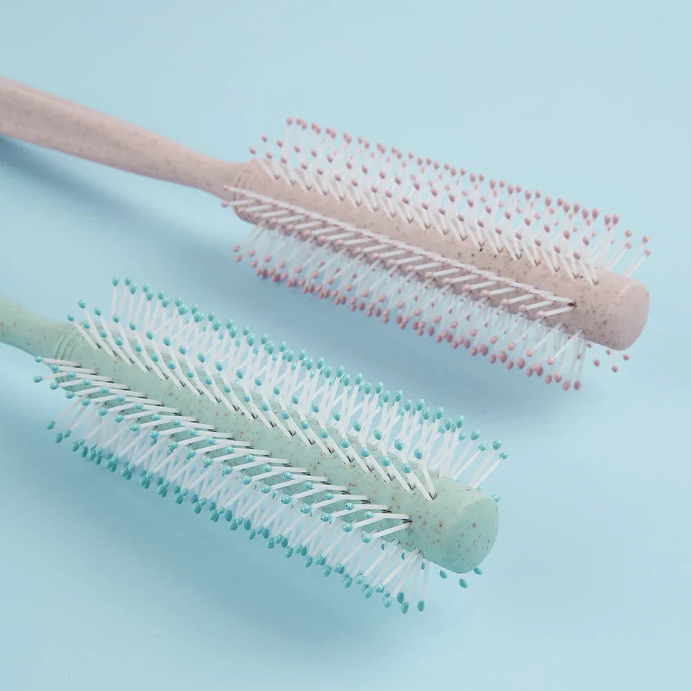 Round Rolling Curling Brush – Anti-Static Wet & Dry Hair Comb