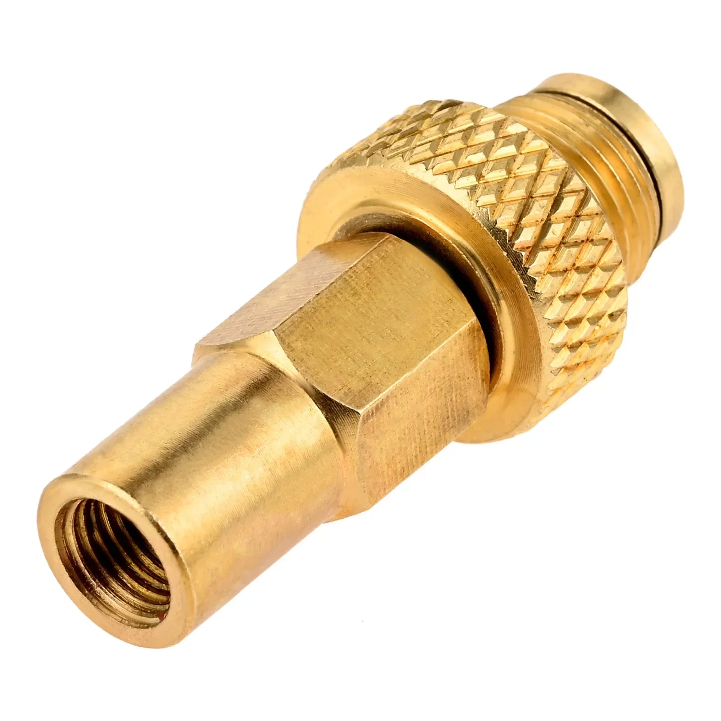 4-Pack Copper LPG Gas Valve Adapter – Universal Male Connector