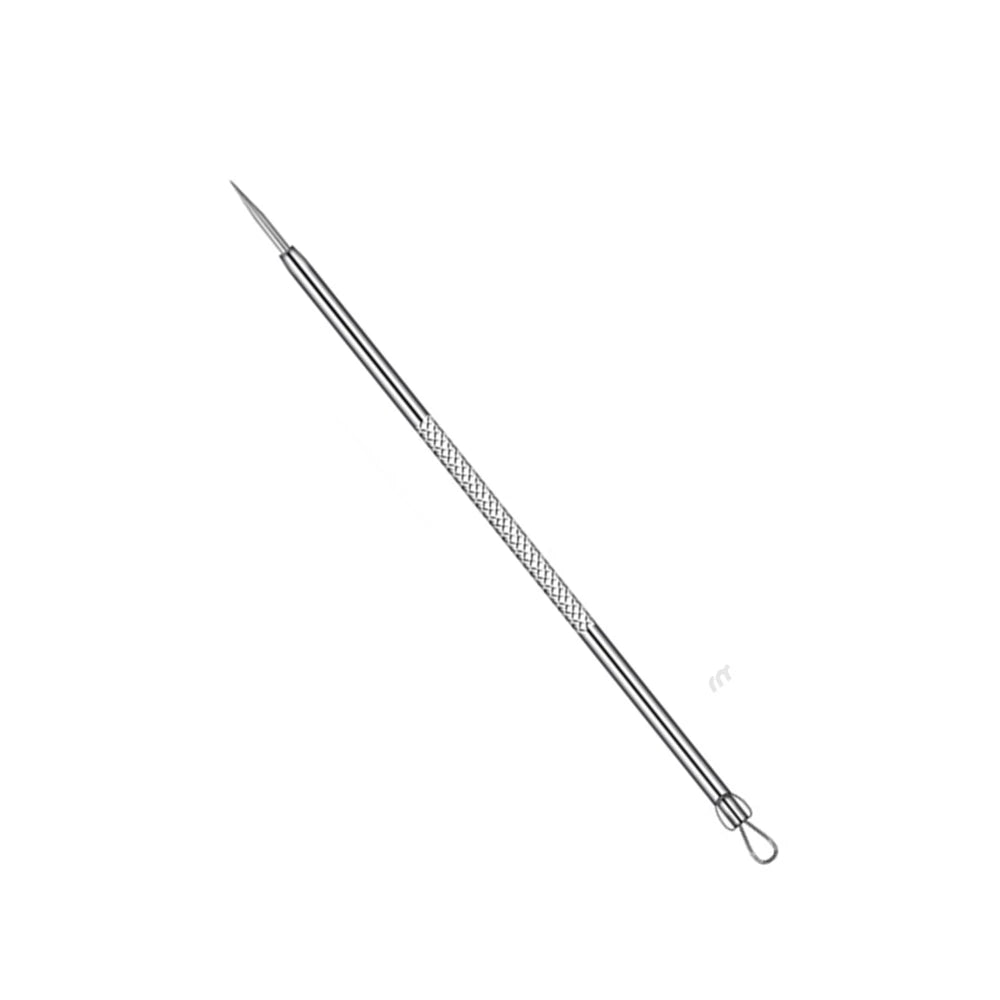 German Ultra-fine No. 5 Cell Pimples Blackhead Clip Tweezers Beauty Salon Scraping Closing Special Artifact Acne Needle Tools Peaceful Pleasures Health and Wellness 1Pcs