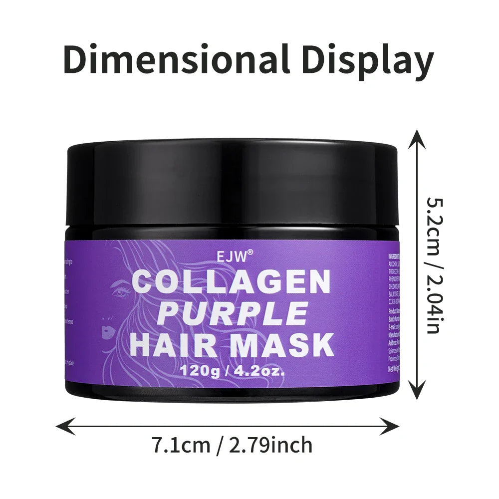 Keratin Purple Hair Mask – Toning & Deep Hydration for Blonde