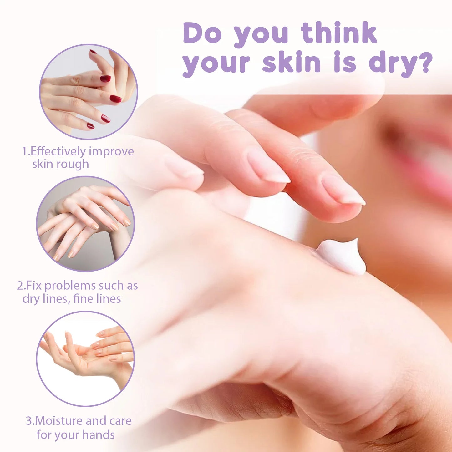 Lavender Niacinamide Hand Mask – Brightening & Moisturizing