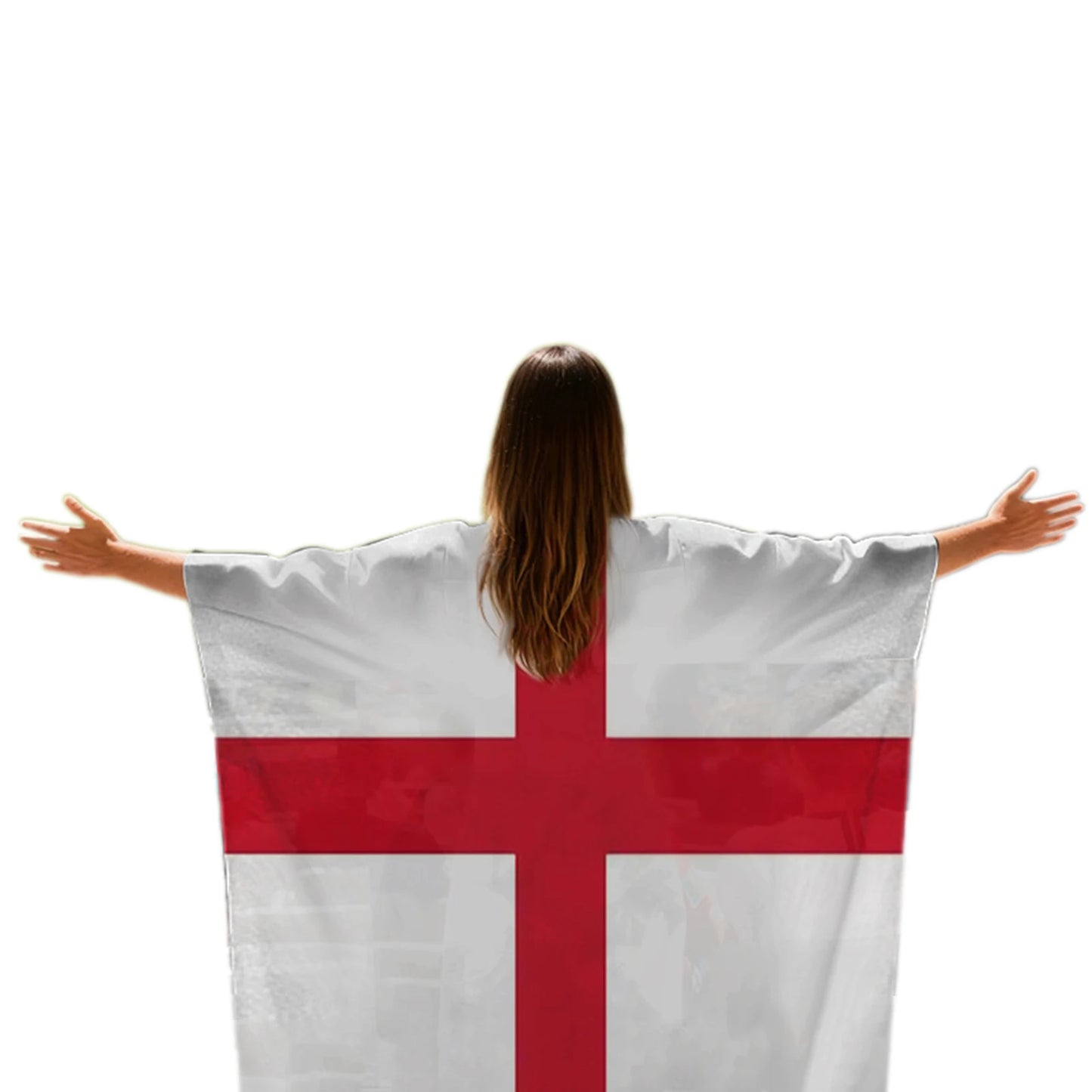 2026 World Cup Football Flag Cape | Wearable Fan Shawl