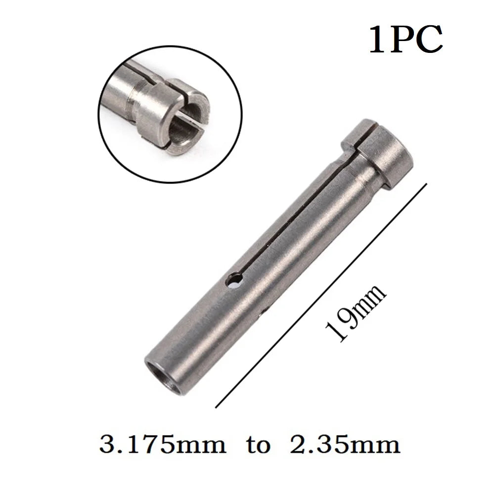 Engraving Chuck Collet Adapter 3mm/3.175mm to 2.35mm Shank