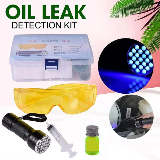 Auto Air Conditioning Leak Detection Tool Fluorescent Purple Light Agent Detection Kit Leak Detection And Repair Tool Peaceful Pleasures Health and Wellness