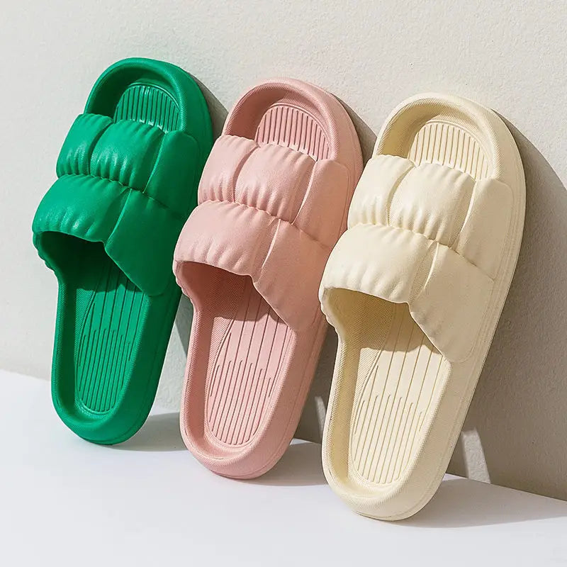 Women's Cloud Slippers – Soft EVA Non-Slip Indoor Slides