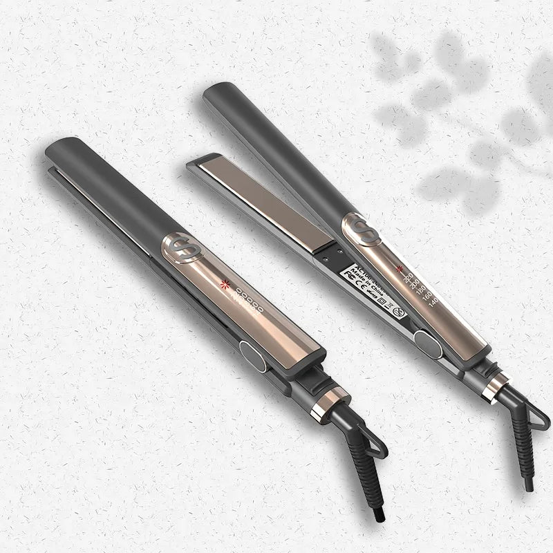 professional Ceramic Tourmaline Flat Iron multi-function negative ion 2 in 1 Hair Straightener and curler Peaceful Pleasures Health and Wellness