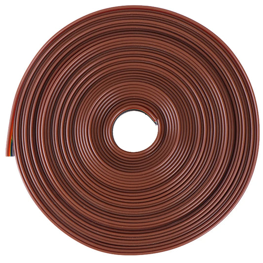 1roll 5 meters/lot Color Rainbow Ribbon Cable Wire Ribbon Cable 10 WAY Flat Cable Peaceful Pleasures Health and Wellness