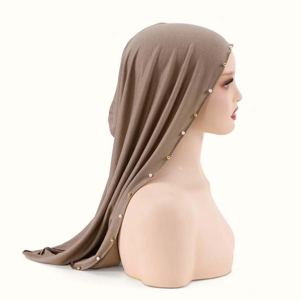 Modal Cotton Stretch Underscarf Cap | Instant Hijab Turban Bonnet