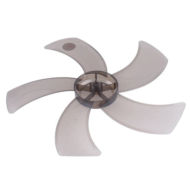 Hot sale 1PC 16 Inch Household Plastic Fan Blade Five Leaves With Nut Cover For Pedestal Fan Peaceful Pleasures Health and Wellness
