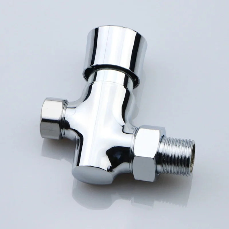 Button-Type Manual Delay Urinal Flush Valve | Auto Shutoff