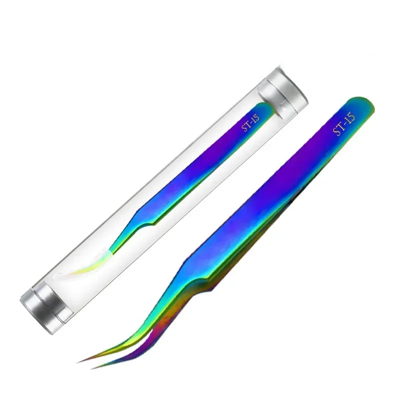 Precision Tweezers for Lash Extensions, Nail Art & Rhinestones