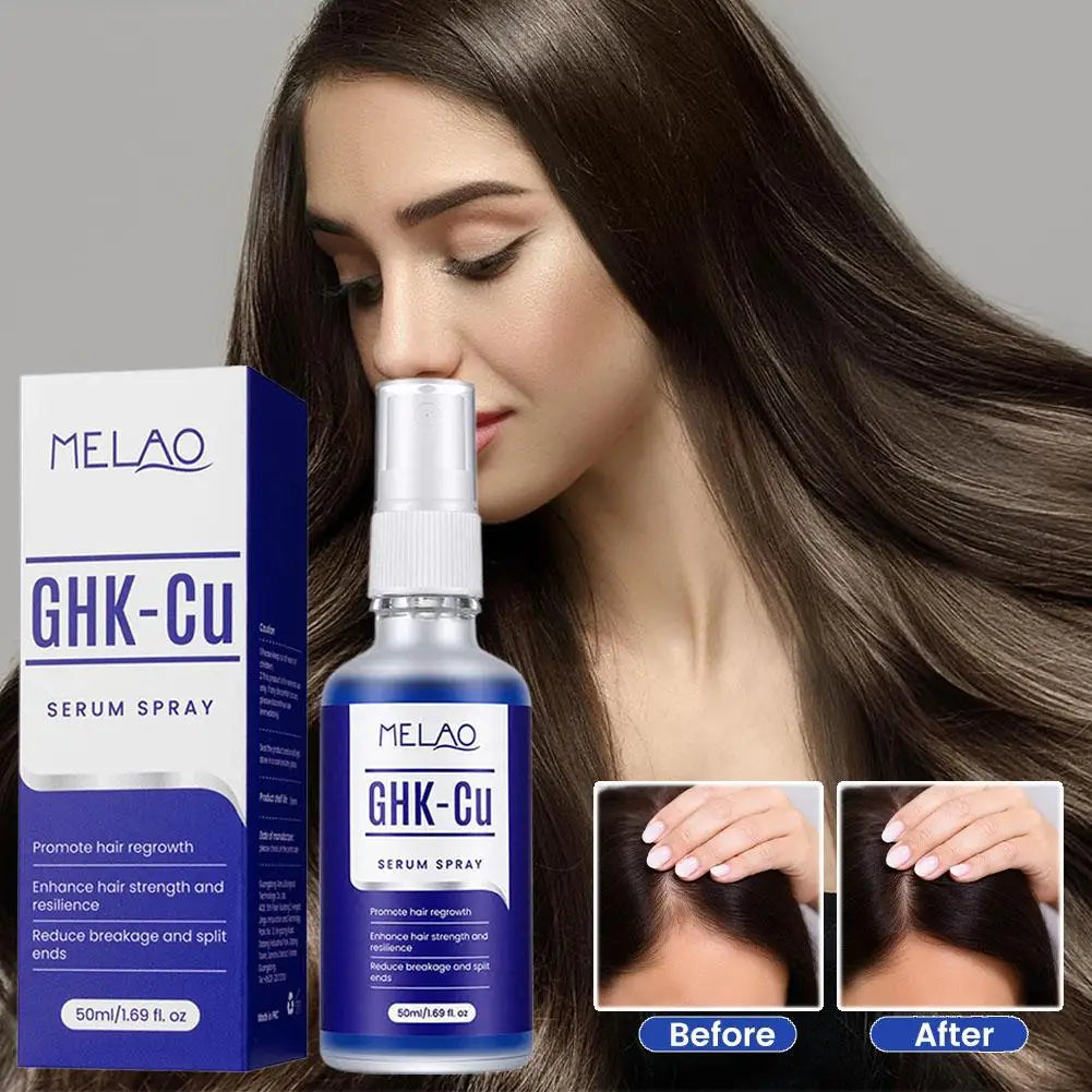 50ML Copper Peptide Serum for Hair Growth, GHK-Cu Peptide Hair Serum Non-Greasy Scalp Care for Thicker Fuller Hair Anti Loss Peaceful Pleasures Health and Wellness